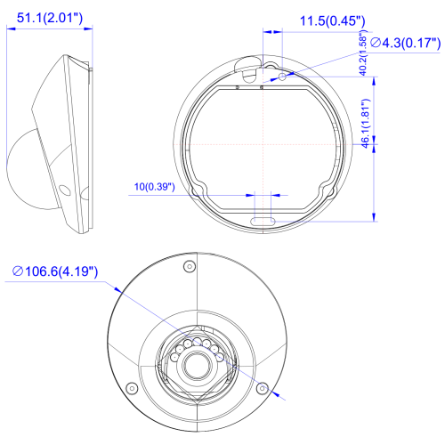 دوربین مداربسته کی دی تی KI-D05ST50F