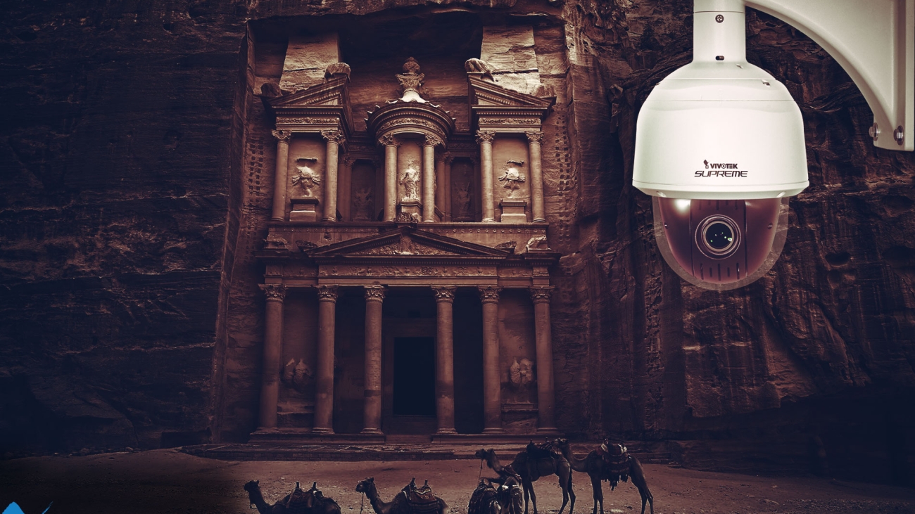 شبکه نظارت تصویری اماکن باستانی با دوربین مدار بسته کوچک
