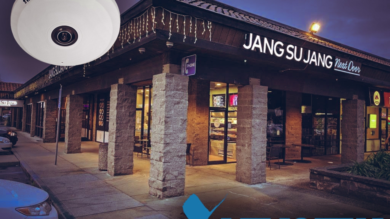 راه اندازی دوربین های مداربسته ویوتک رستوران چینی در کالیفرنیا