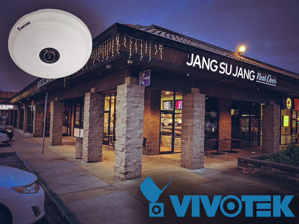 راه اندازی دوربین های مداربسته ویوتک رستوران چینی در کالیفرنیا